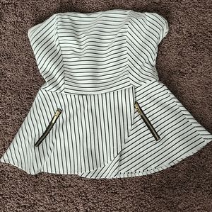Bebe strapless top cute and mini XS